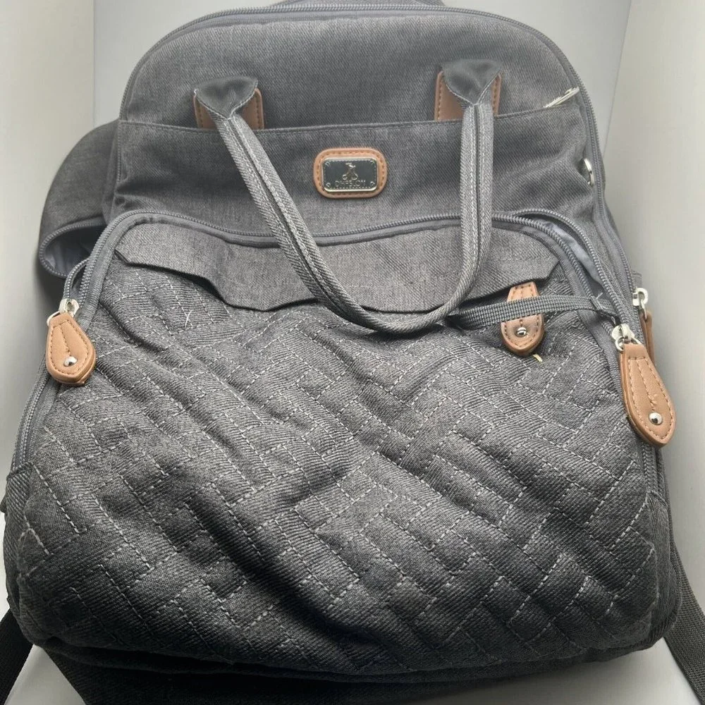 Dikaslon Diaper Bag Backpack Gray GR41